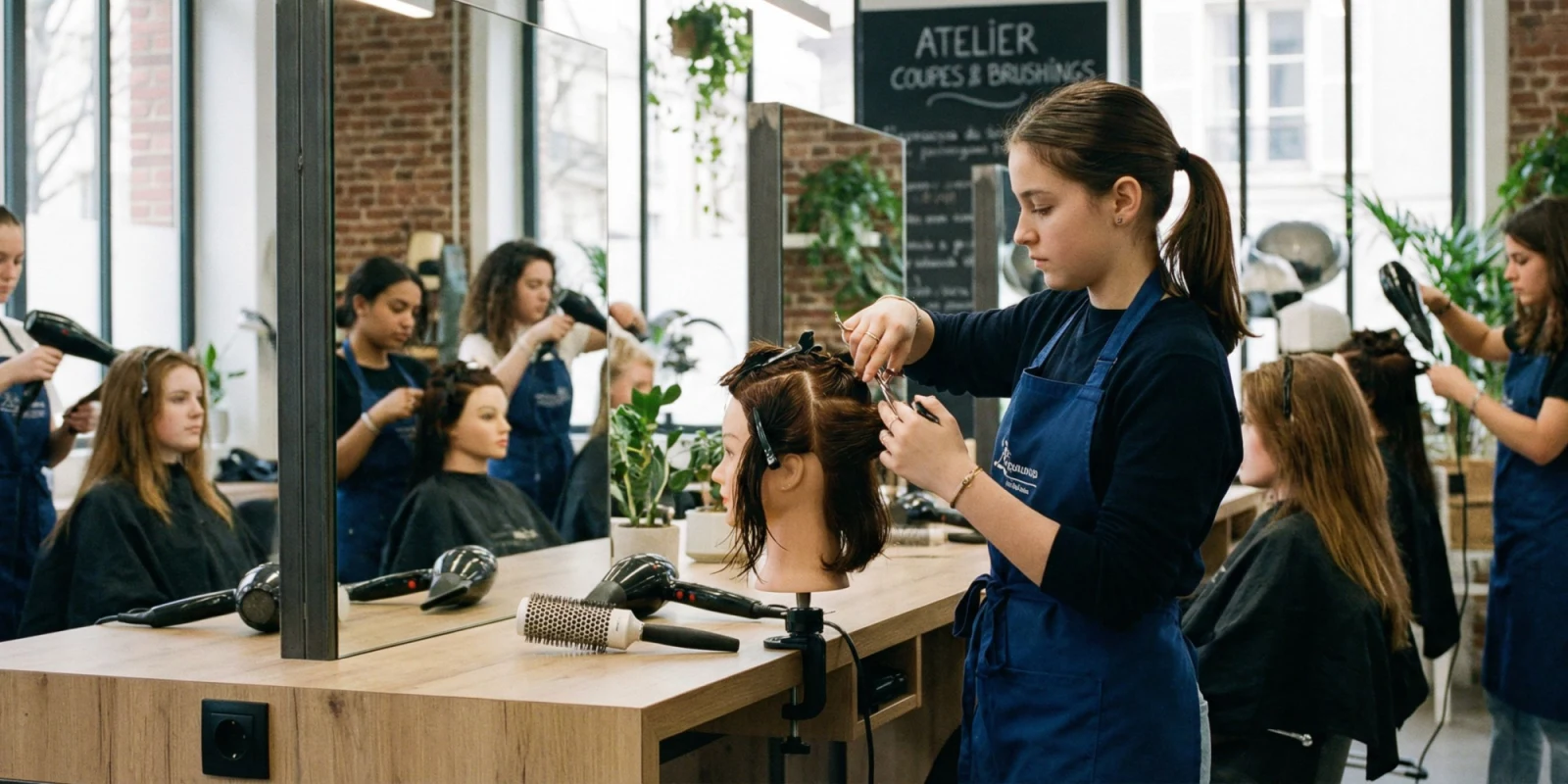 Progresser Rapidement en Coupes et Brushings : Guide Pratique du Bac Pro Coiffure