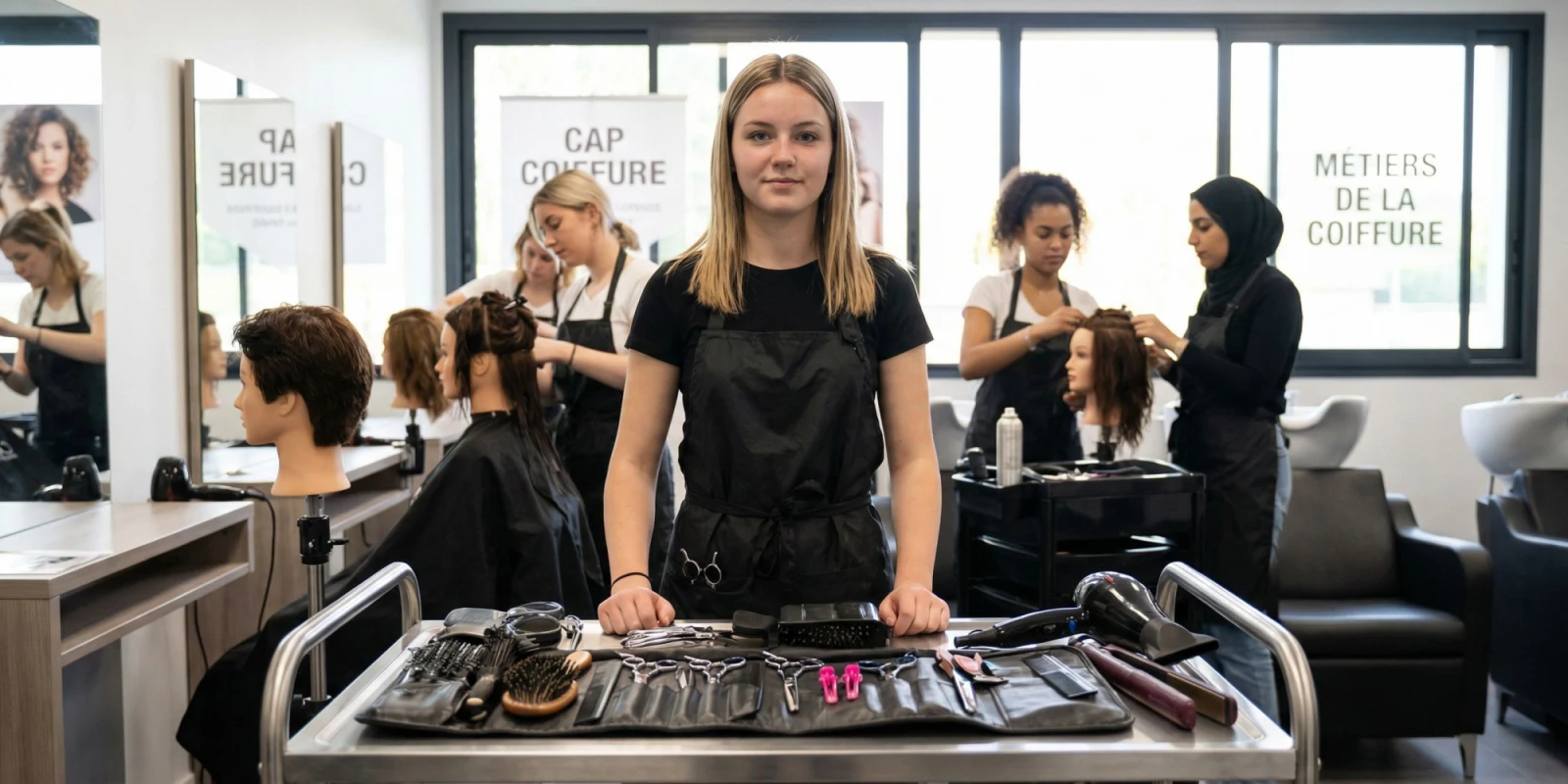 Matériel indispensable d'un élève en Coiffure au lycée Matériel indispensable d'un élève en Coiffure au lycée