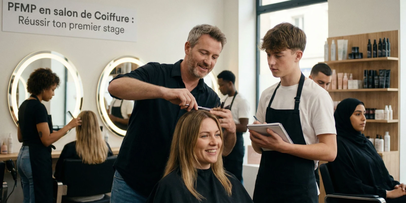 PFMP en Bac Pro Coiffure : Guide Complet pour Réussir ton Stage en Salon