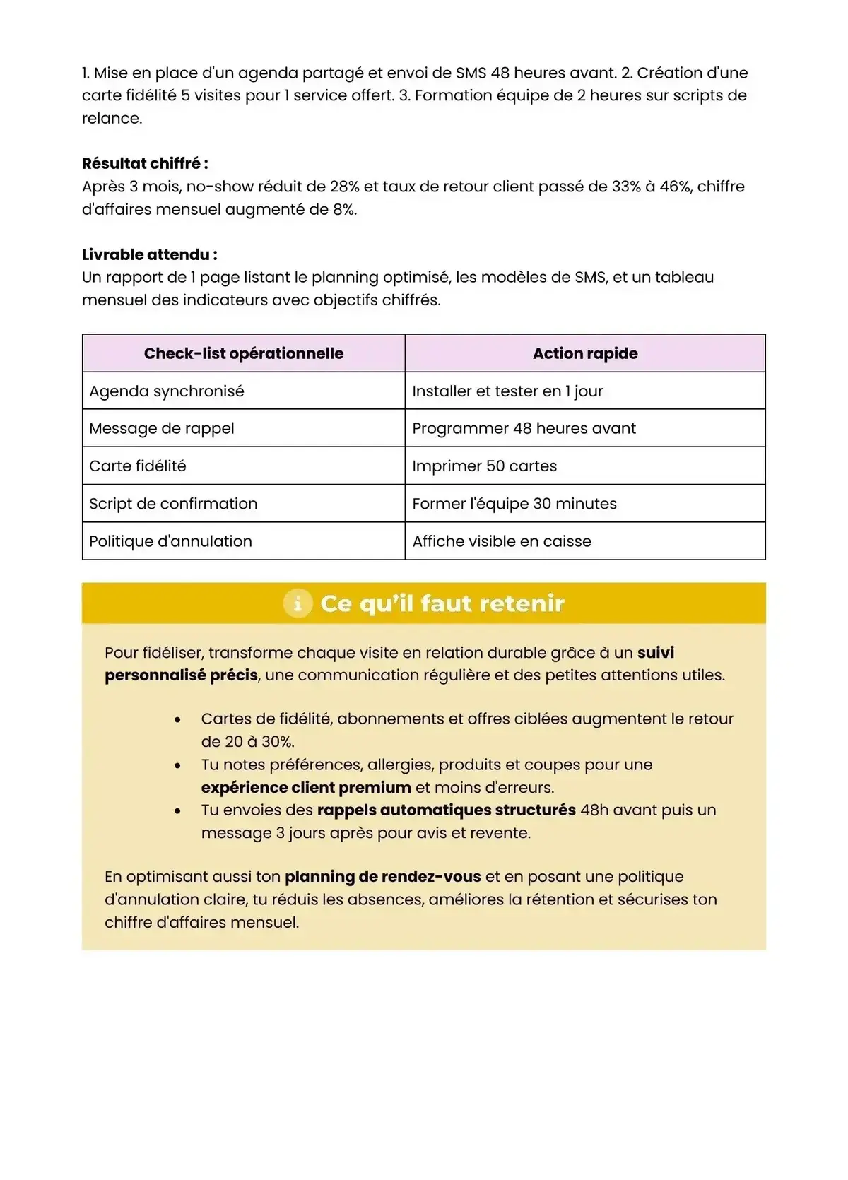Example Fiche de Révision Bac Pro Coiffure